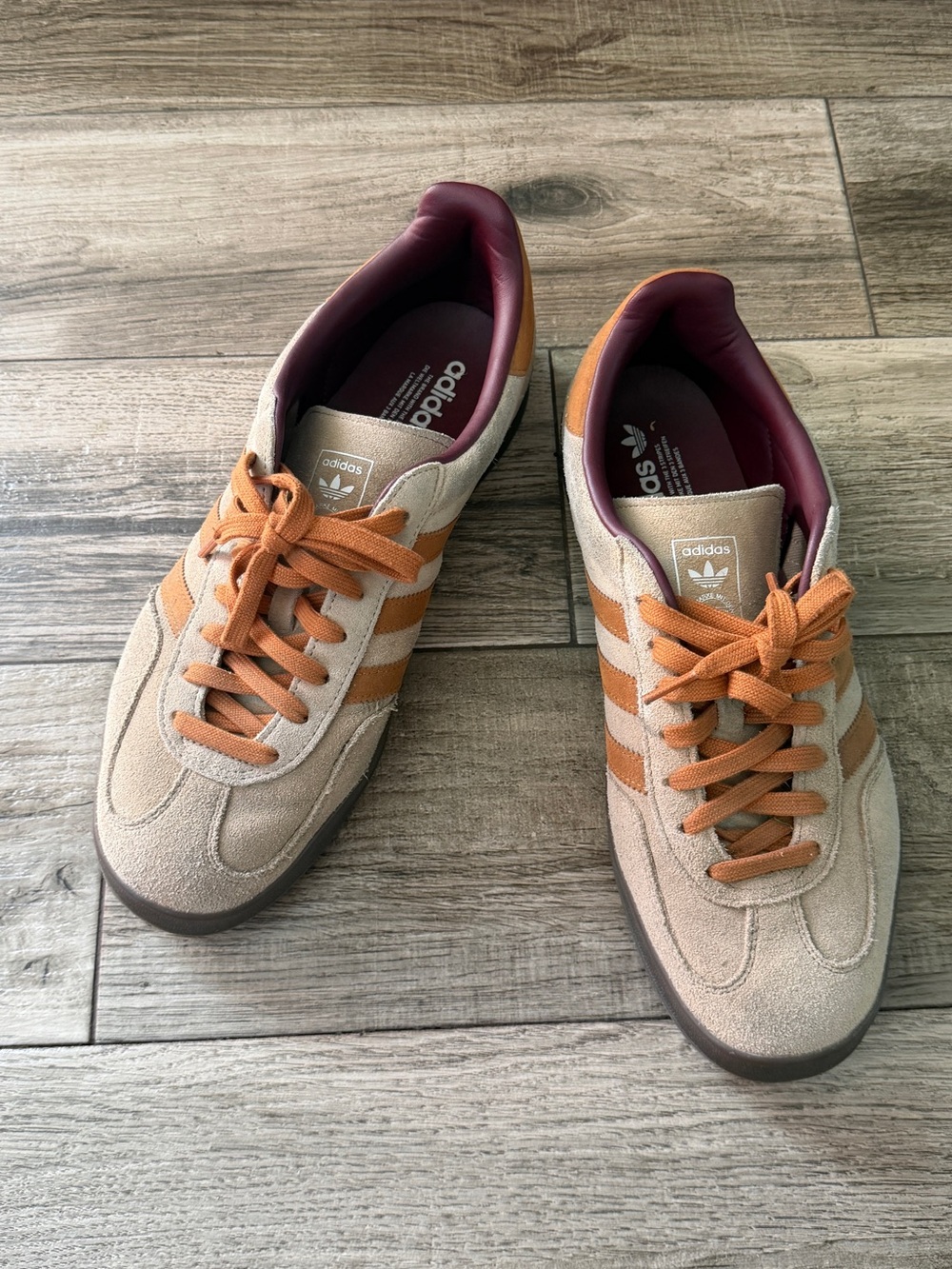 Adidas Gazelle Indoor Warm Sandstone Craft Ochre (AD1) Men’s size 11